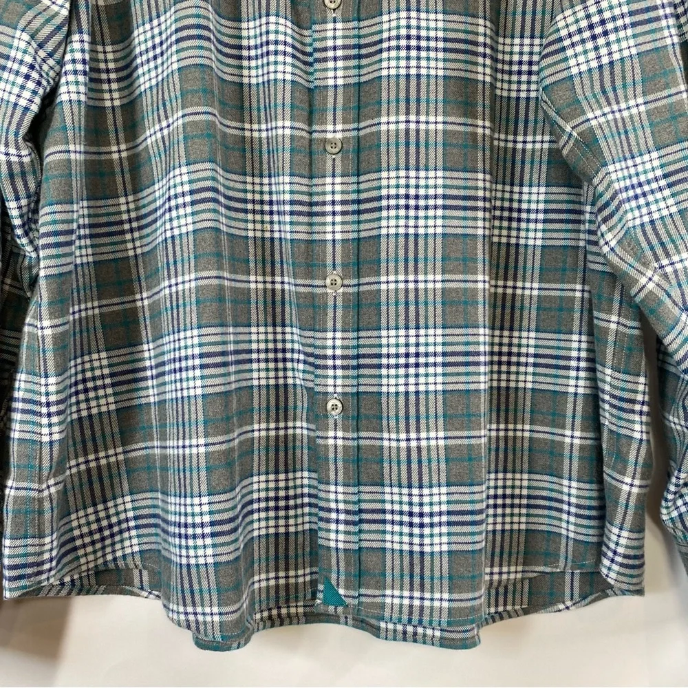 UNTUCKit Men's Quenterra Plaid Long Sleeve Button Down Shirt Size XXXL Green
